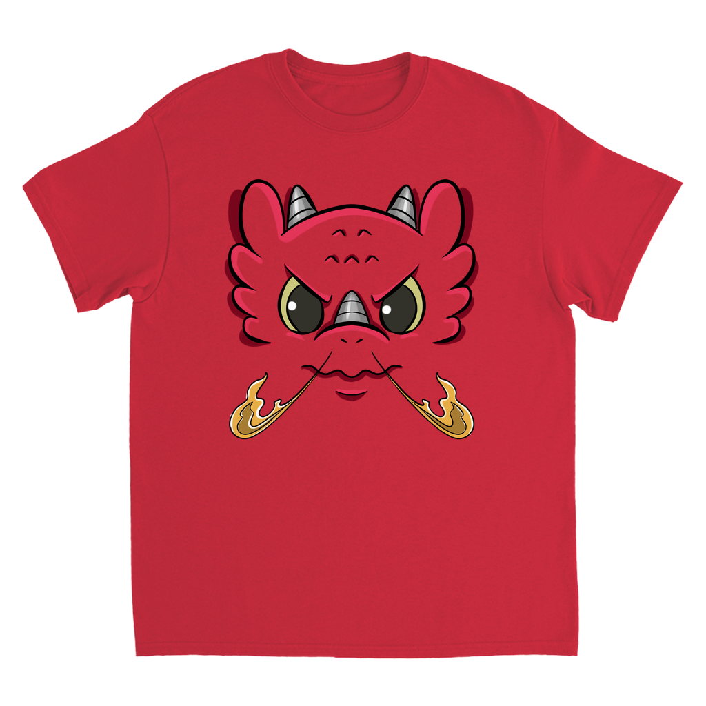 Angry Dragon - Emotion T-Shirts - Red (Youth Sizes)