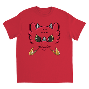 Angry Dragon - Emotion T-Shirts - Red (Youth Sizes)
