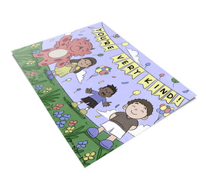 You're Very Kind Art Print (Dragon Affirmations For Kids)
