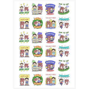 2'' Affirmation Stickers - Diggory Doo and Drew