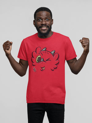 Silly Dragon - Emotion T-Shirt - Red (Adult Sizes)
