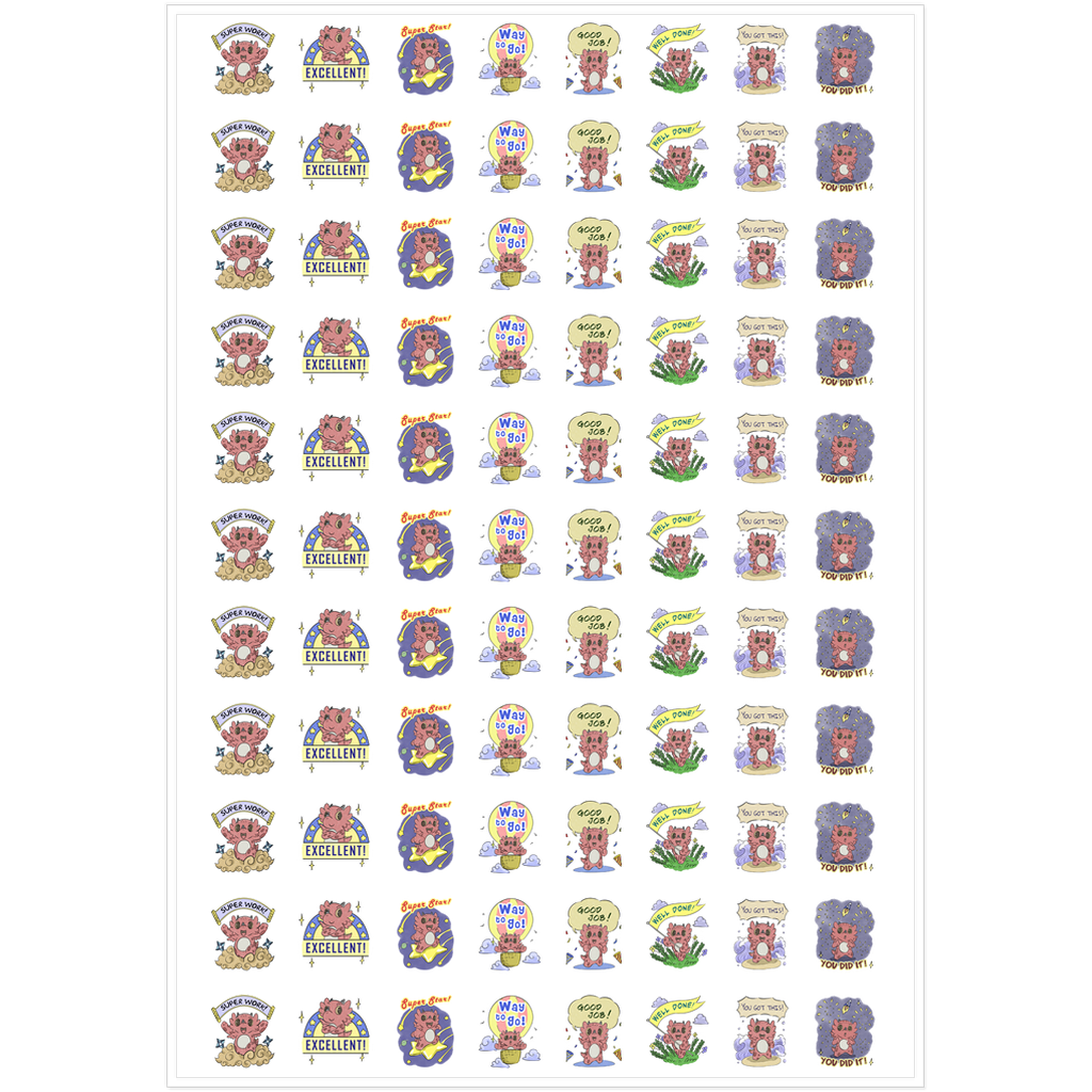 1'' Affirmation Stickers - Diggory Doo