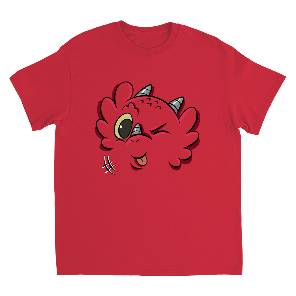 Silly Dragon - Emotion T-Shirts - Red (Youth Sizes)