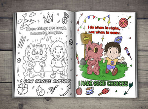 I Am Pretty Great: A Dragon Coloring Book About Self-Esteem, Self-Confidence and Positive Affirmations.  (My Dragon Coloring Book)