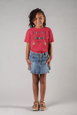 Angry Dragon - Emotion T-Shirts - Red (Youth Sizes)