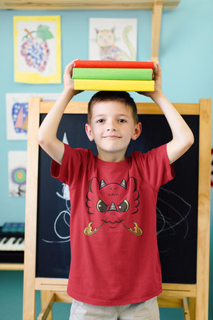 Angry Dragon - Emotion T-Shirts - Red (Youth Sizes)