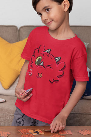 Silly Dragon - Emotion T-Shirts - Red (Youth Sizes)