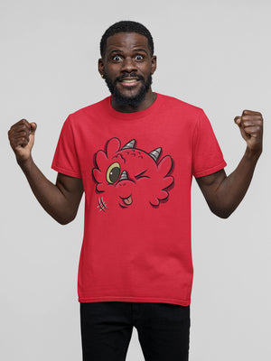 Silly Dragon - Emotion T-Shirt - Red (Adult Sizes)